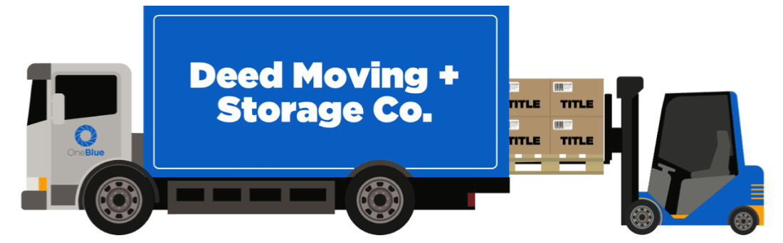 Deed Moving and Storage Truck with Title Forklift